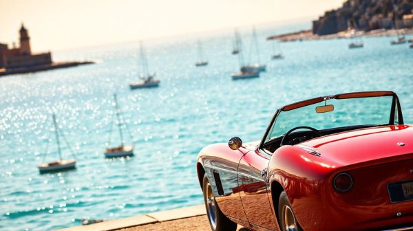 Top voitures de collection à louer pour une escapade romantique à Nice